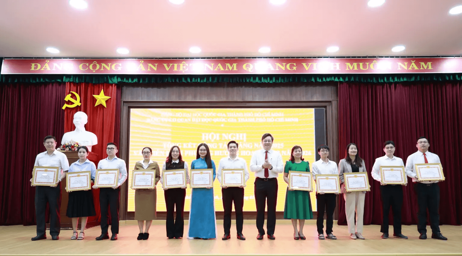 Đảng bộ Cơ quan ĐHQG-HCM: Nhiều kết quả nổi bật năm 2025, hướng tới phát triển toàn diện năm 2026