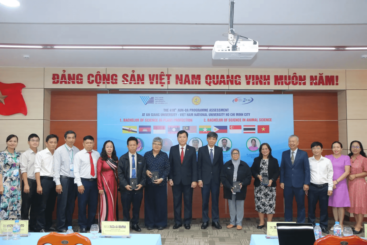 Trường ĐH An Giang khai mạc đợt đánh giá ngoài cấp chương trình đào tạo theo tiêu chuẩn AUN-QA