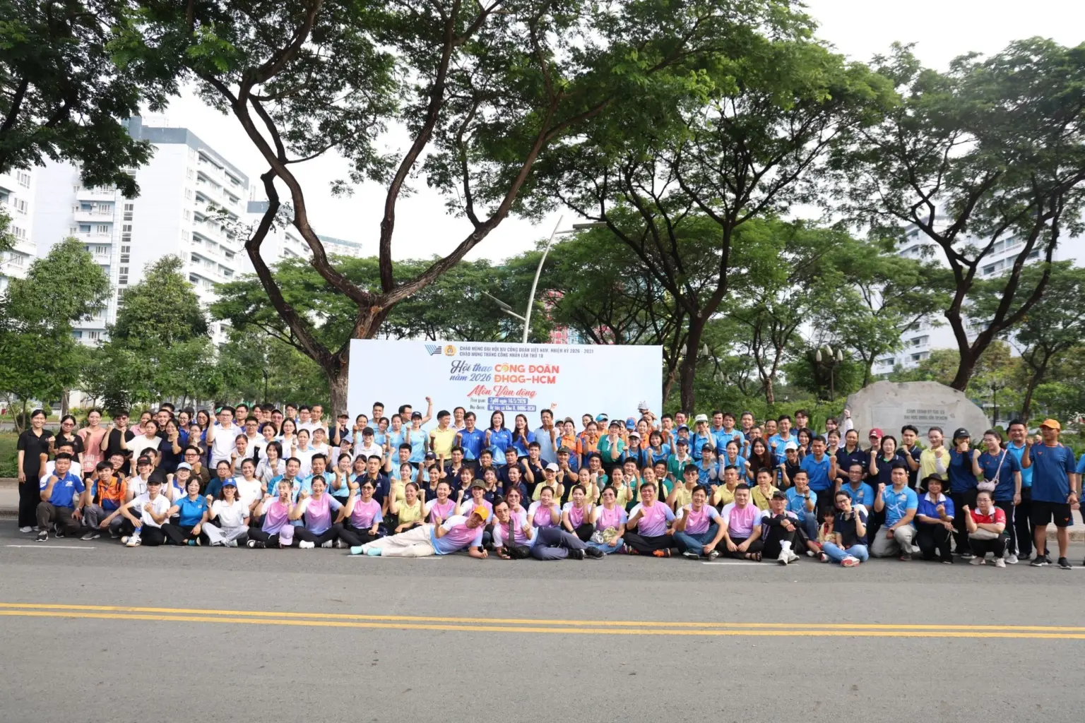 Khởi động Hội thao Công đoàn ĐHQG-HCM 2026 với môn Trò chơi vận động